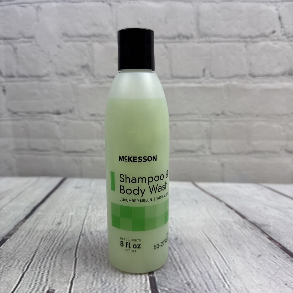 McKesson Shampoo & And Body Wash Cucumber Melon Scent 8 oz. 53-27903-8 1 Ct